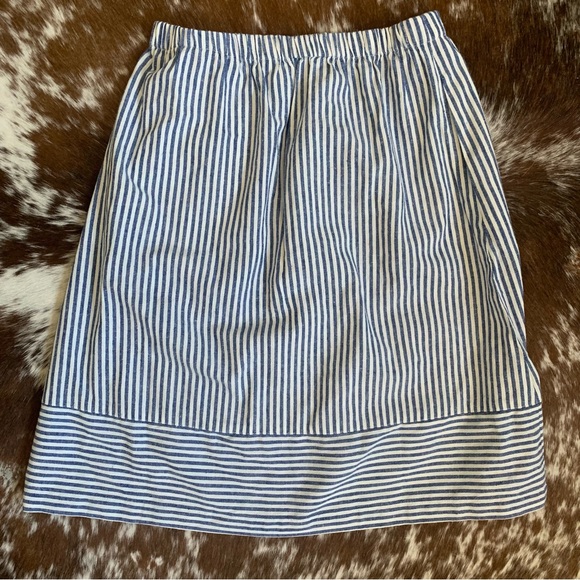 • [J. Crew] Striped Skirt • - Picture 8 of 12